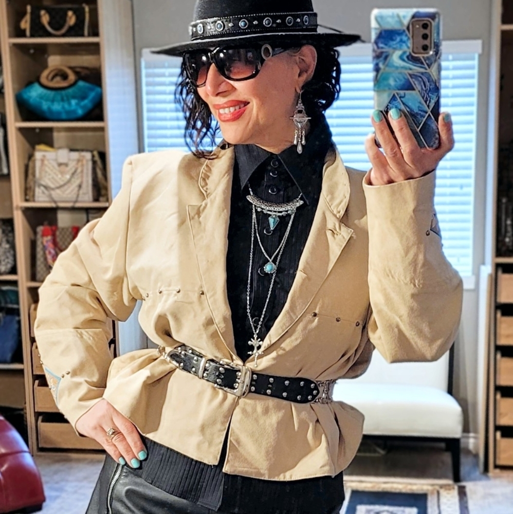 Gorgeous made in πΊπΈ Slim Western jacket - Picture 7 of 17